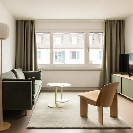Ema House Serviced Apartments Aussersihl Zurich Exterior photo